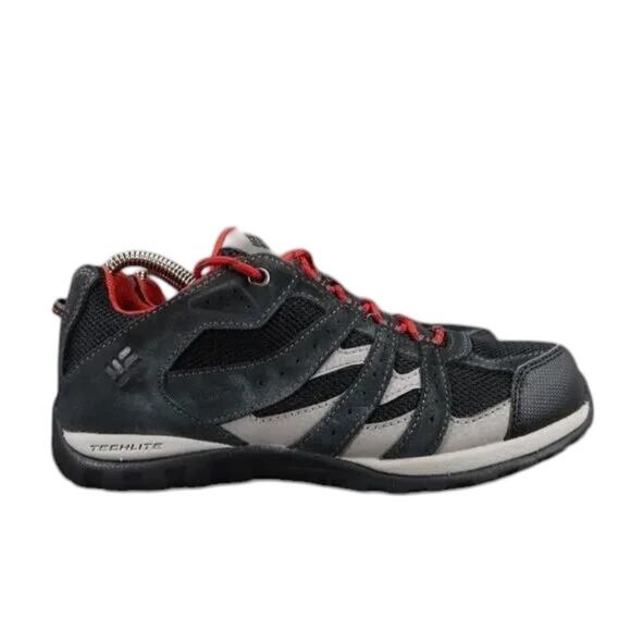 Columbia Shoes Kids 6 Athletic Hiking Redmond Waterproof Leather Trainer Outdoor - Picture 1 of 14